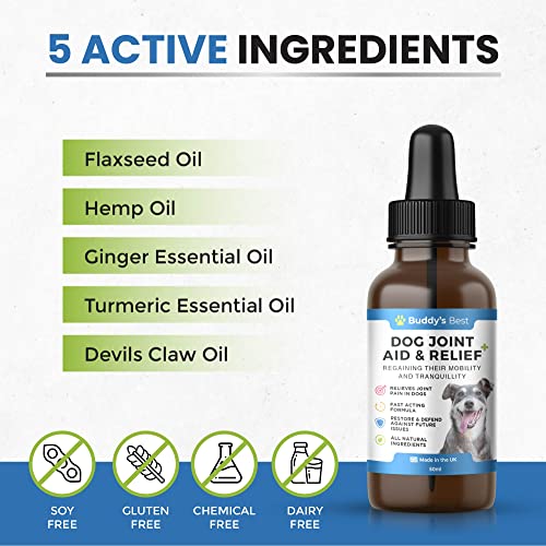 Dog Joint Aid & Relief | Fast Acting Formula | Natural | UK
