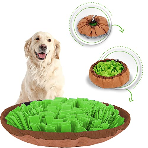 Dog Snuffle Mat - Washable Puzzle Toy - Brain Stimulation