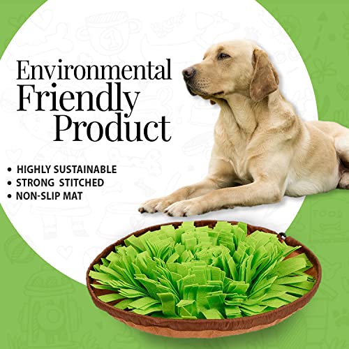 Dog Snuffle Mat - Washable Puzzle Toy - Brain Stimulation