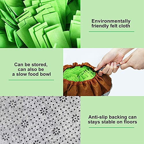 Dog Snuffle Mat - Washable Puzzle Toy - Brain Stimulation