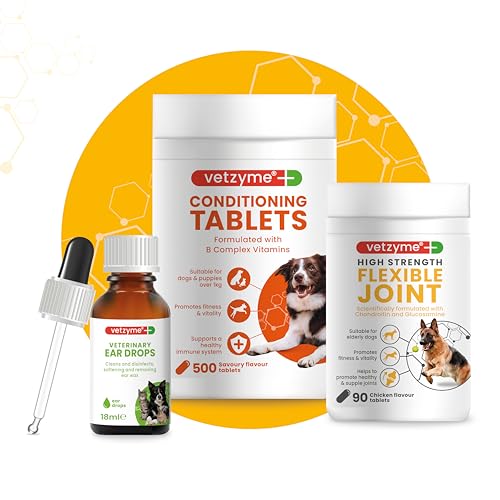 Vetzyme | Flexible Joint Tablets for Dogs | Chicken Fish Treats