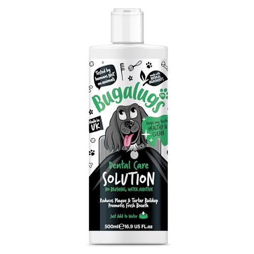 Natural Dog Dental Water Additive: Fresh Breath & Clean Teeth