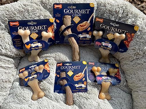 Nylabone Tough Extreme Peanut Butter Chew Toy - Medium