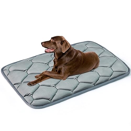 Geegoos Large Dog Crate Mat - Soft and Washable