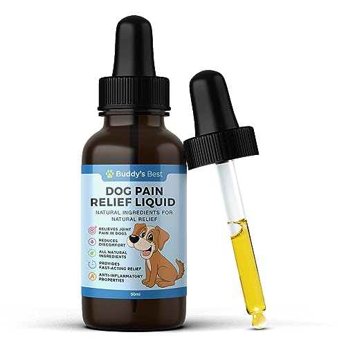 Natural Dog Joint Pain Relief Formula - Organic, Safe