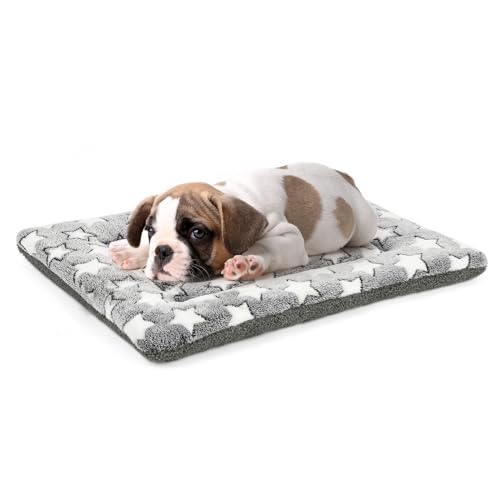 Reversible Crate Dog Bed for Medium-Small Dogs