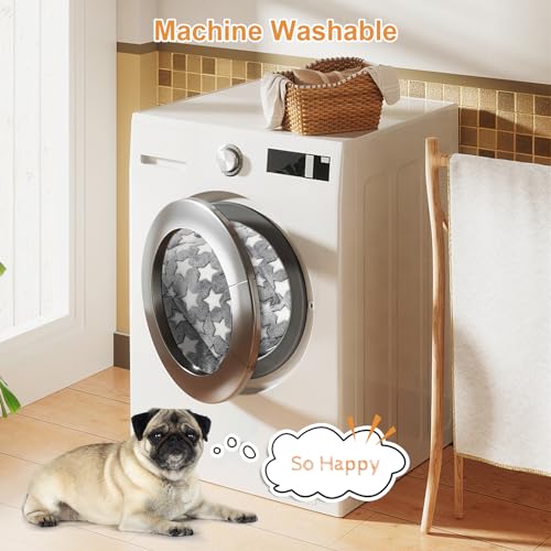 Reversible Crate Dog Bed for Medium-Small Dogs