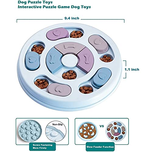 Slow Feeder Toy for Dogs, Improve IQ, Blue