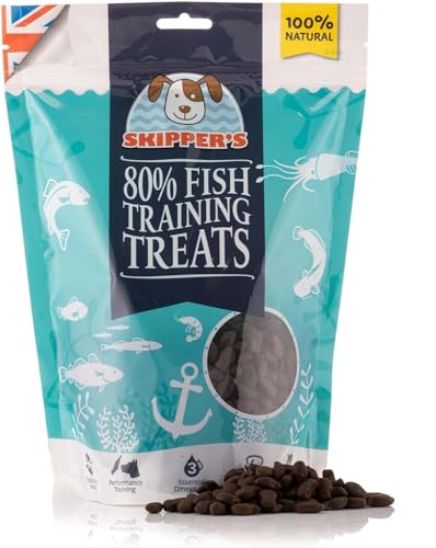 SKIPPER'S 500g Dog Training Treats - Omega 3, Grain Free, Digestive, Natural