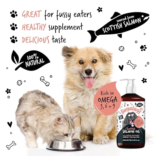 Scottish Salmon Oil for Dogs & Cats: Skin & Coat Supplement (500ml)