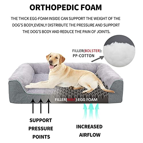 Orthopedic Cooling Dog Sofa Bed - Medium Size
