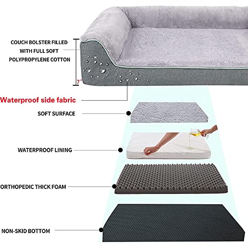 Orthopedic Cooling Dog Sofa Bed - Medium Size