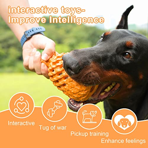 Durable Pineapple Chew Toys for Large Dogs