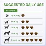 VITABIA Probiotics for Dogs - Gut Health, Anal Glands, Skin Relief (120 Chews)