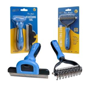 Fur Magic Deshedding Tool & Dematting Comb