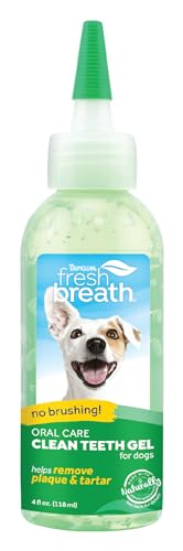 TropiClean Fresh Breath Dog Teeth Cleaning Gel
