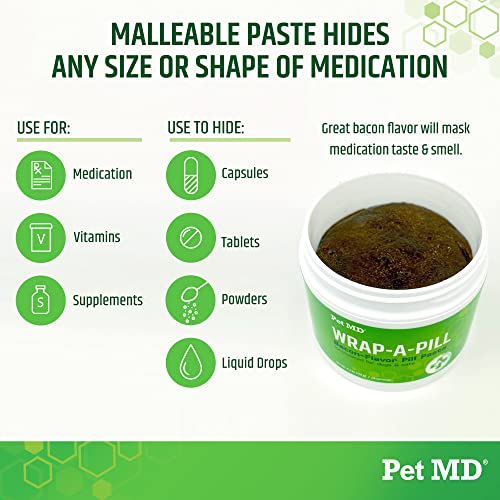 Bacon Flavour Pill Paste for Dogs - Hide Medication