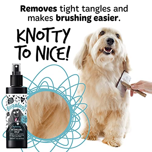 Bugalugs Dog Detangler Spray - Leave-In Conditioner for De-Matting