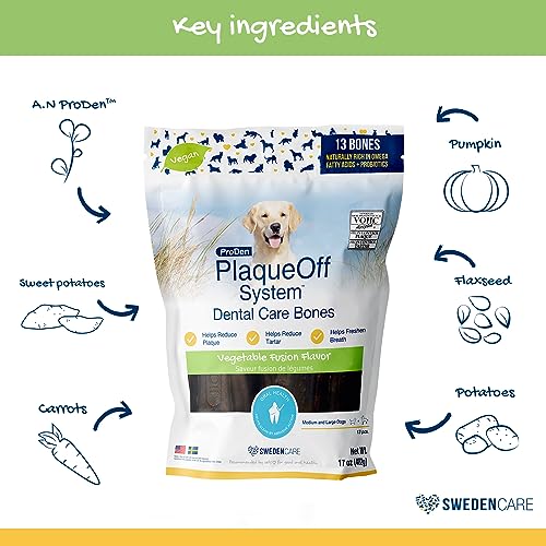 ProDen Dental Bones for Dogs - Vegetable Fusion