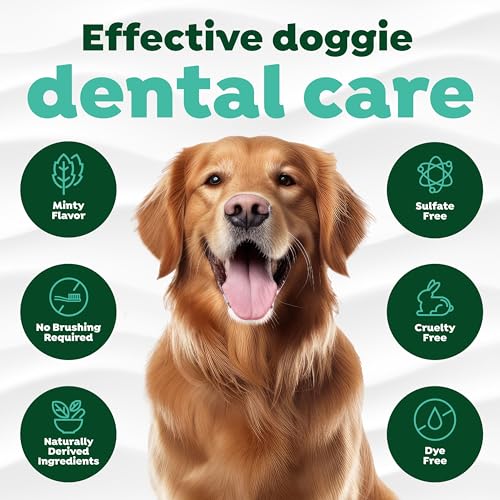 TropiClean Fresh Breath Dog Teeth Cleaning Gel