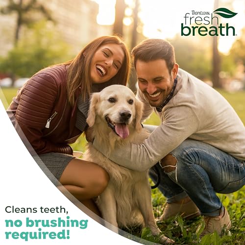TropiClean Fresh Breath Dog Teeth Cleaning Gel