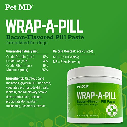Bacon Flavour Pill Paste for Dogs - Hide Medication