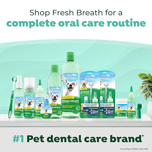 TropiClean Fresh Breath Dog Teeth Cleaning Gel