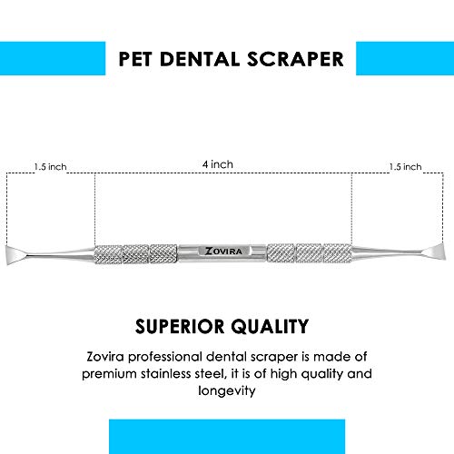 ZOVIRA Dental Plaque Remover for Dogs & Cats