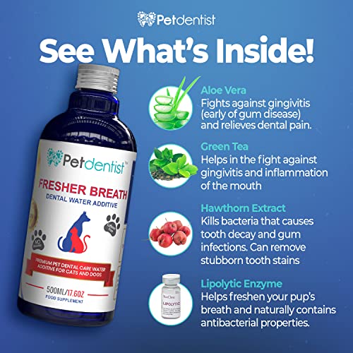 Dental Care Fresh Breath Water for Dogs - 500ml