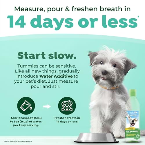 TropiClean Fresh Breath Dog Teeth Cleaning - Dental Care