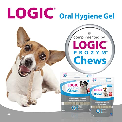 Logic Oral Hygiene Gel with Finger Toothbrush For Dogs