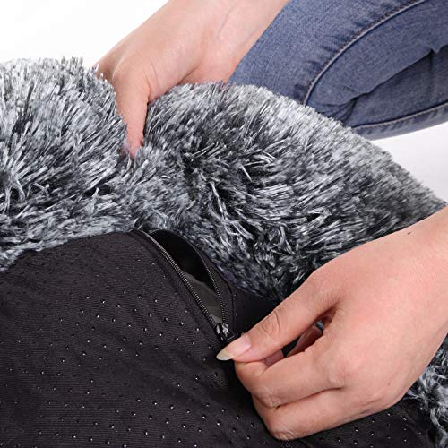 Soft Plush Dog/ Cat Bed, Removeable Washable Cover