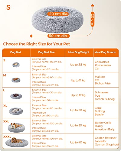 Soft Plush Dog/ Cat Bed, Removeable Washable Cover