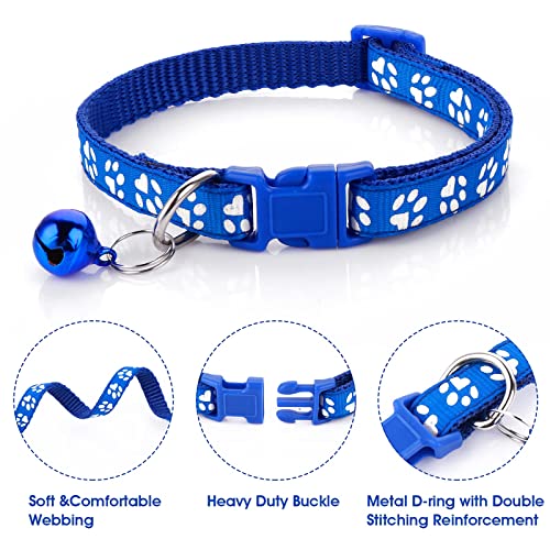 Adjustable Dog Cat Collar and Leash Set