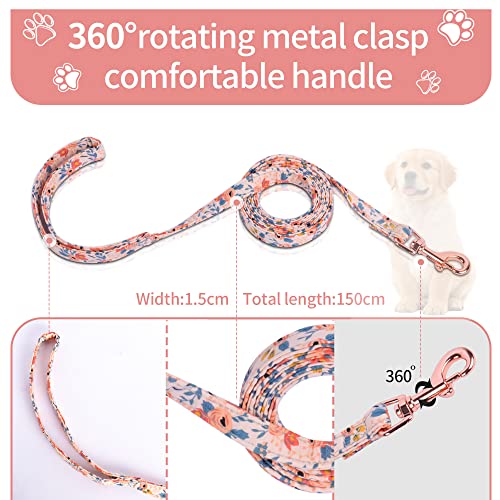 Adjustable Dog Bowtie Collar & Leash Set