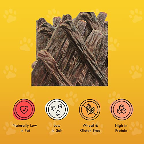 Venison Strips: Healthy, Natural Dog Treats 75g