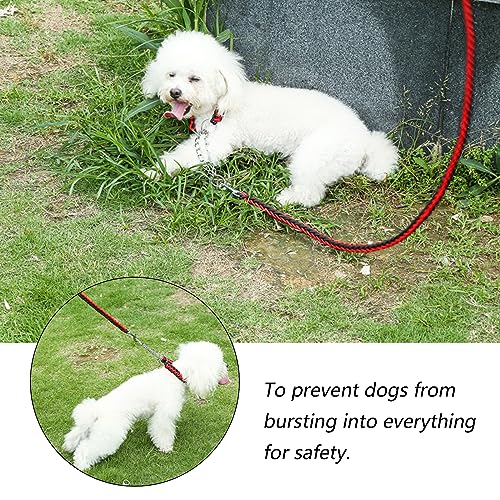 Soft handle dog leash and collar set