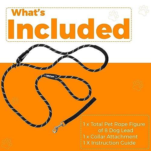 Anti-Pull Figure-8 Dog Lead with Padded Nose Support