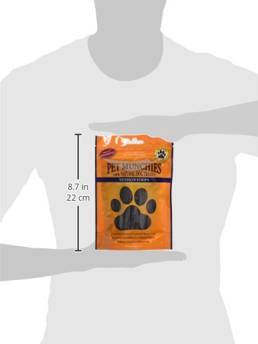Venison Strips: Healthy, Natural Dog Treats 75g