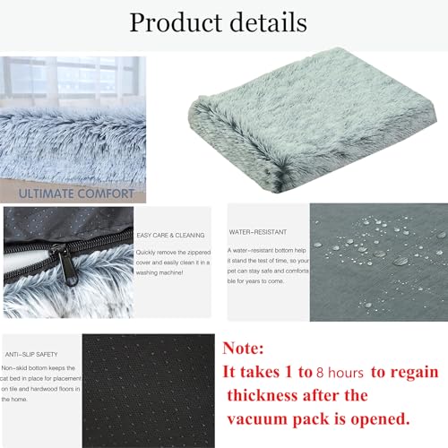 TMbsfatn Memory Foam Orthopedic Dog Bed (75-50-10CM)