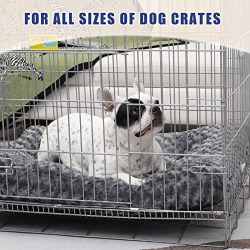 Large Washable Dog Bed - Calming, Non-Skid Bottom