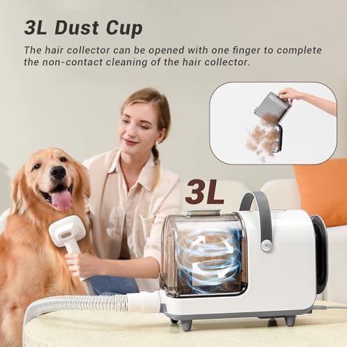 Pet Hair Vacuum Groomer Kit