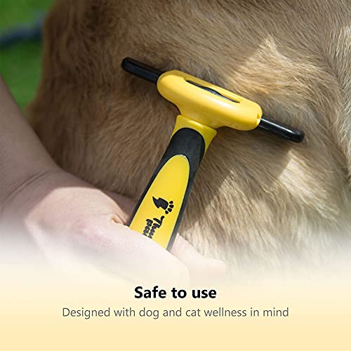 Thunderpaws Professional Deshedding Tool - D-Shedz for Dogs and Cats