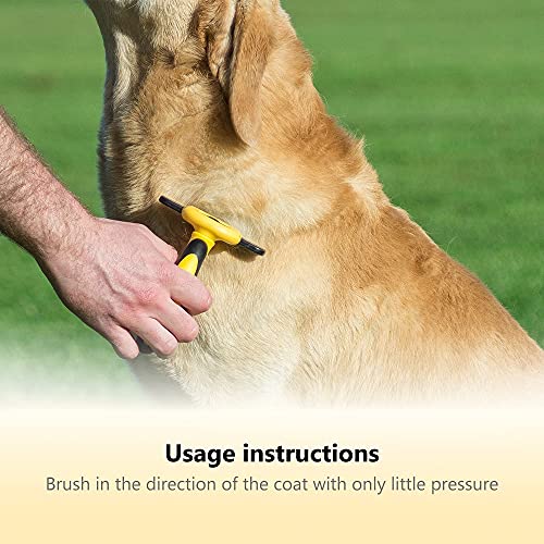 Thunderpaws Professional Deshedding Tool - D-Shedz for Dogs and Cats