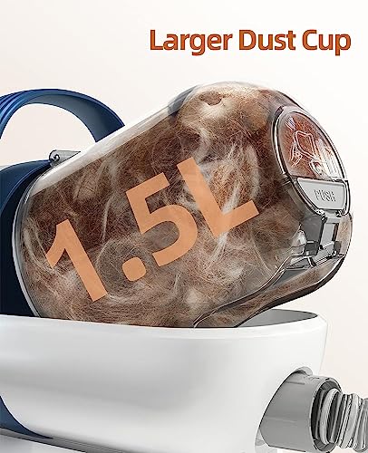 oneisall Dog Grooming Vacuum Kit, Pet Hair Suction