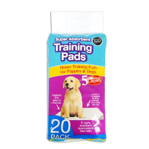 20 Premium Puppy Training Pads - Super Absorbent