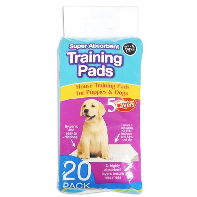 20 Premium Puppy Training Pads - Super Absorbent
