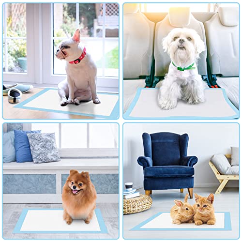 100 Pack Puppy Training Pads - Anti-Slip & Leakproof