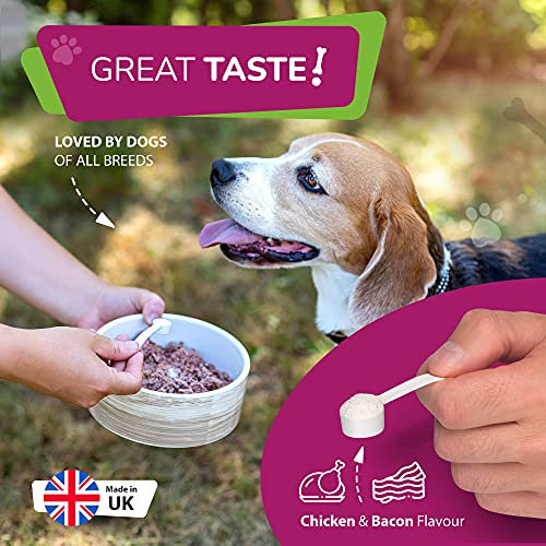Chicken & Bacon Flavour Probiotic Powder for Dogs
