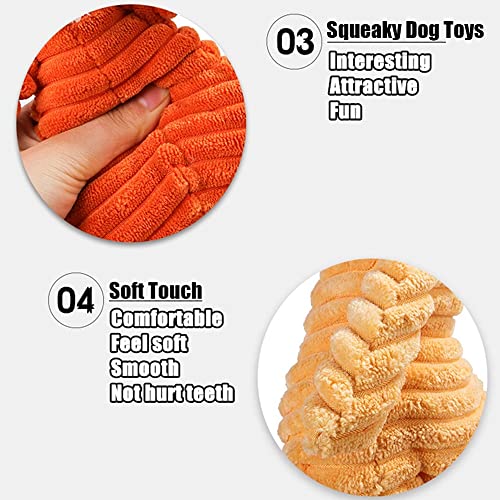 Soft Squeaky Plush Dog Toy for Small Dogs